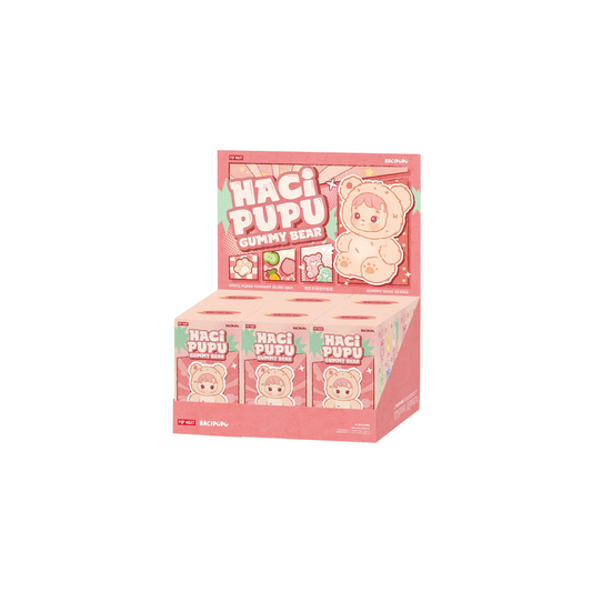 POP MART Haci Pupu Gummy Bear Vinyl Plush Pendant Blind Box