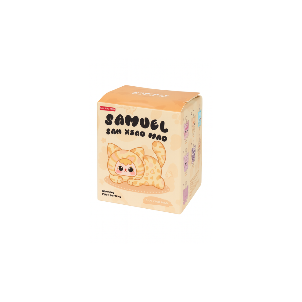 Peluche Aromático De Fruta Samuel San Xiao Mao En Caja Sorpresa De 14 Cm, Colección De 7 Modelos Aleatorios Con Edición Secreta, Puede Usarse Como Llavero