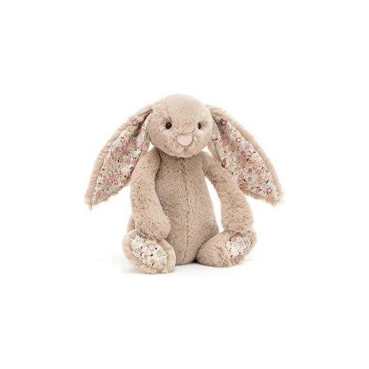 Bashful Blossom Beige Bunny Medium