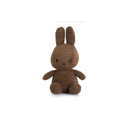 Chocolate Corduroy Bunny Plush