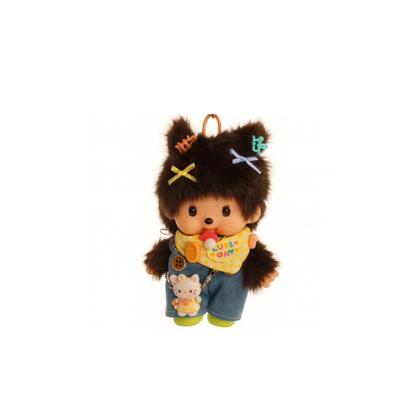 Monchhichi x Hello Kitty Keychain