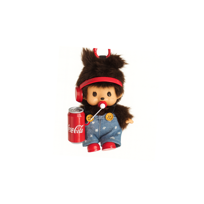 Monchhichi x Coke Keyring