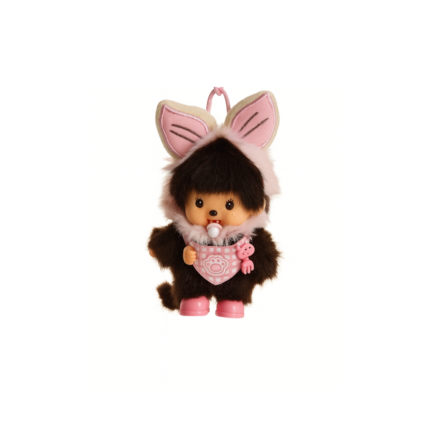 Monchhichi x Bunny Keychain