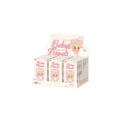 POP MART Baby Molly Pocket Friends Series-Vinyl Plush Pendant Blind Box
