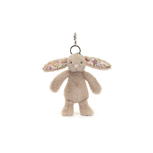 Beige Blossom Bunny Charm