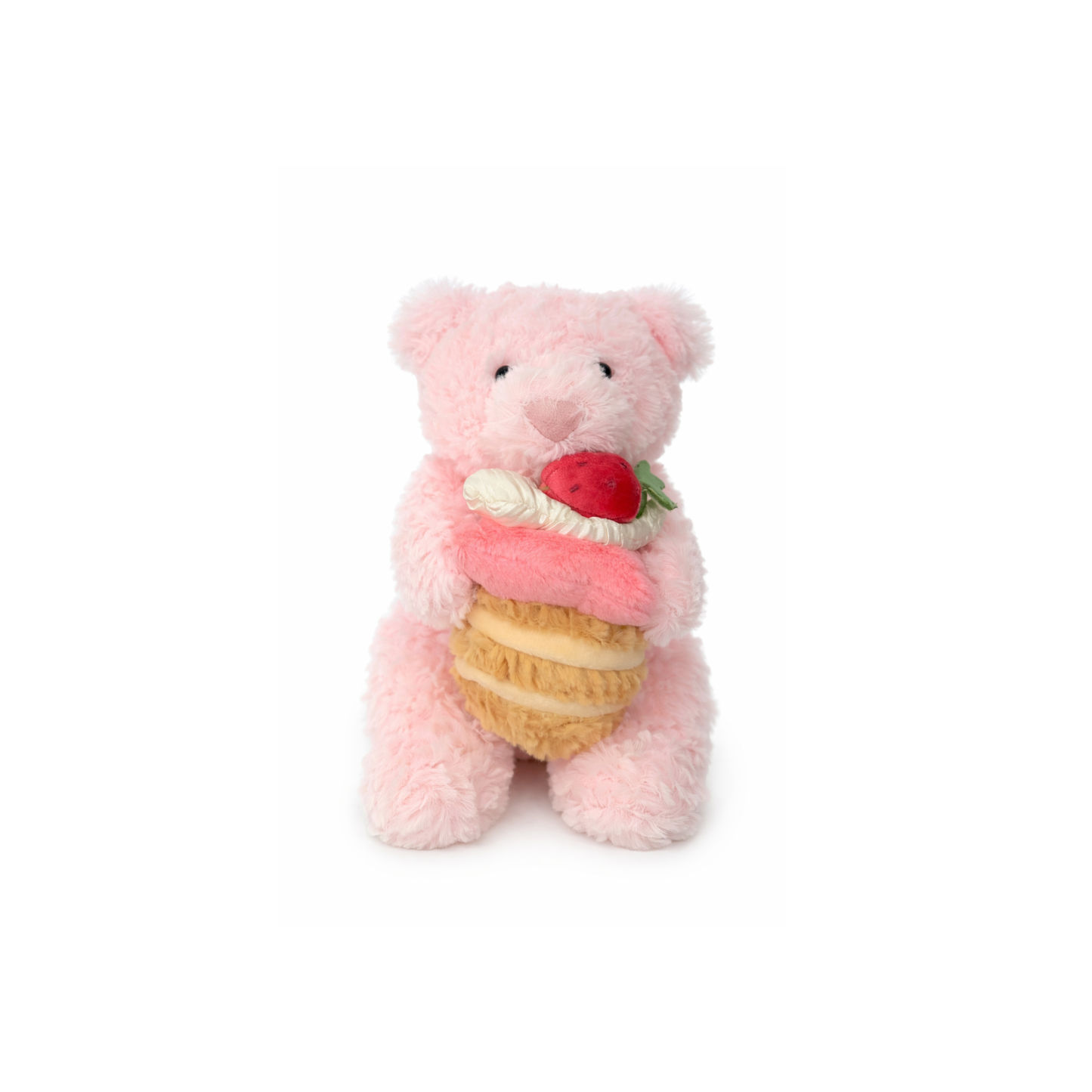 Pink Bear with Cake