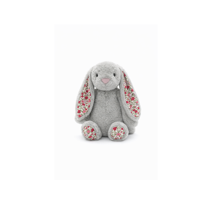 Floral Silver Bunny