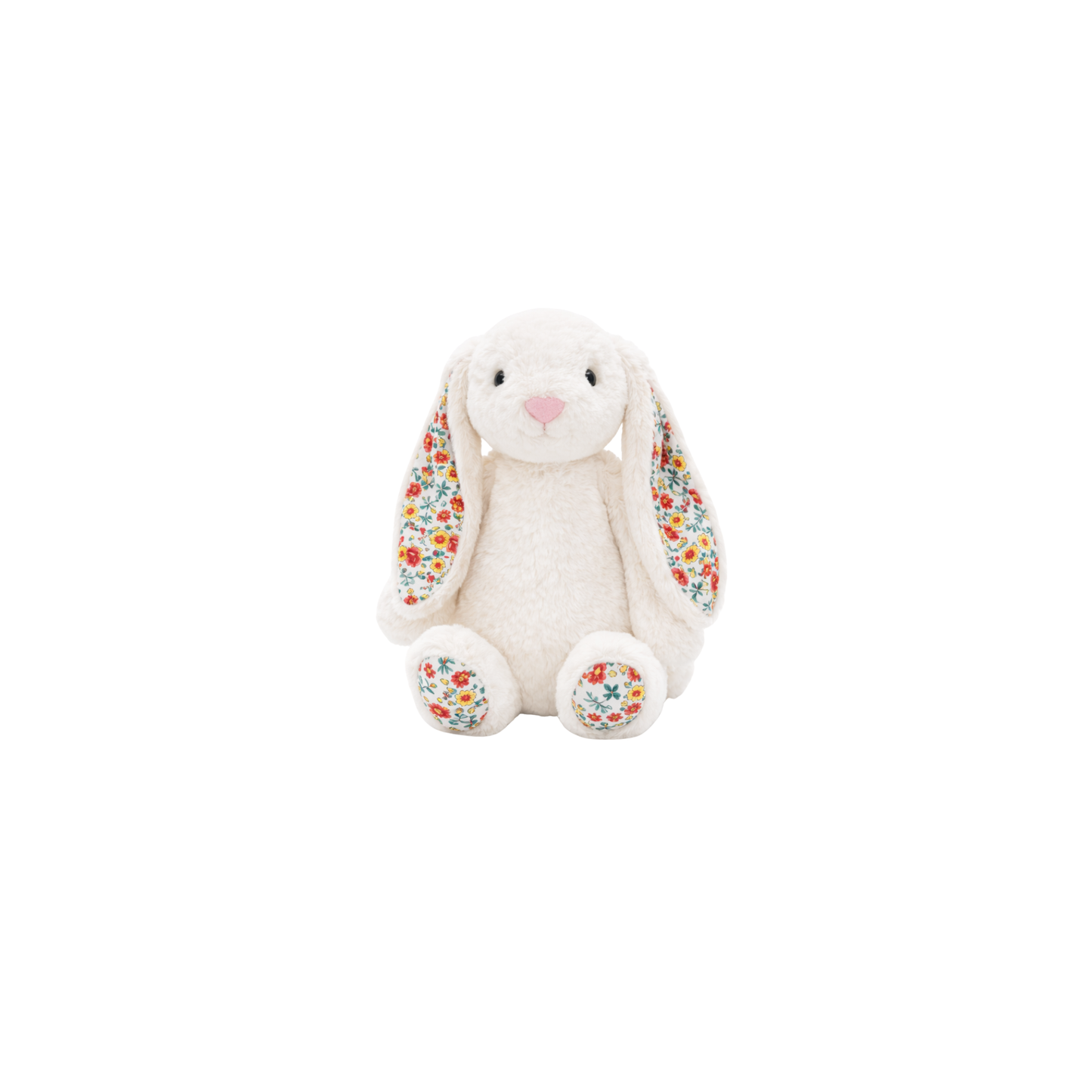 Floral White Bunny