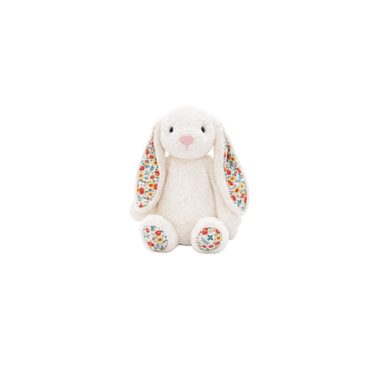 Floral White Bunny