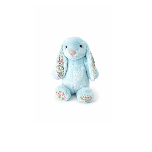 Floral Blue Bunny