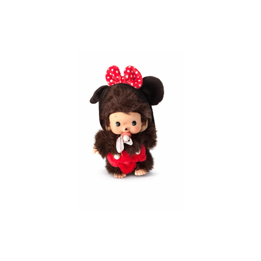 Monchhichi x Minnie Plush Keychain