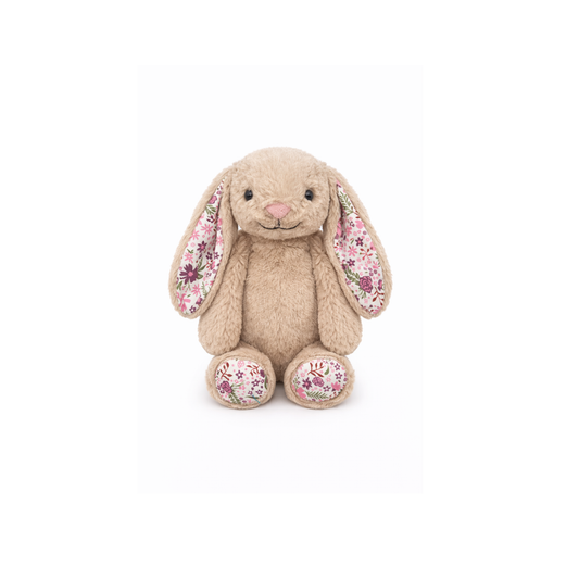 Floral Beige Bunny
