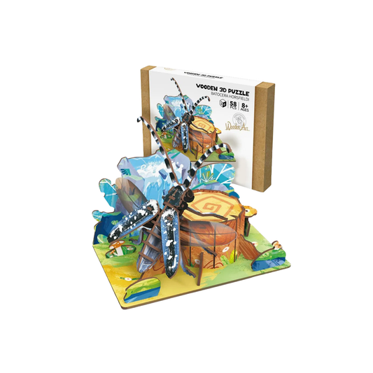 3D Puzzle Batocera Horsfieldi Beetle