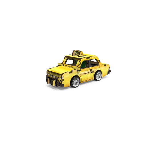 Mini 3D Puzzle Taxi