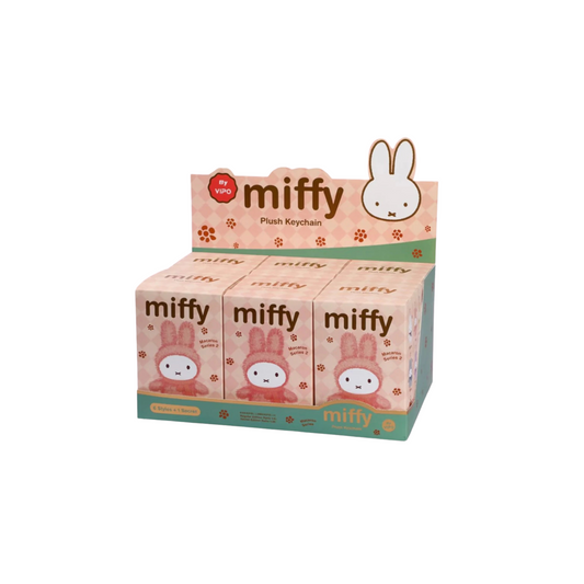 VIPO x Miffy Plush Macaron Series Keychain Blind Box